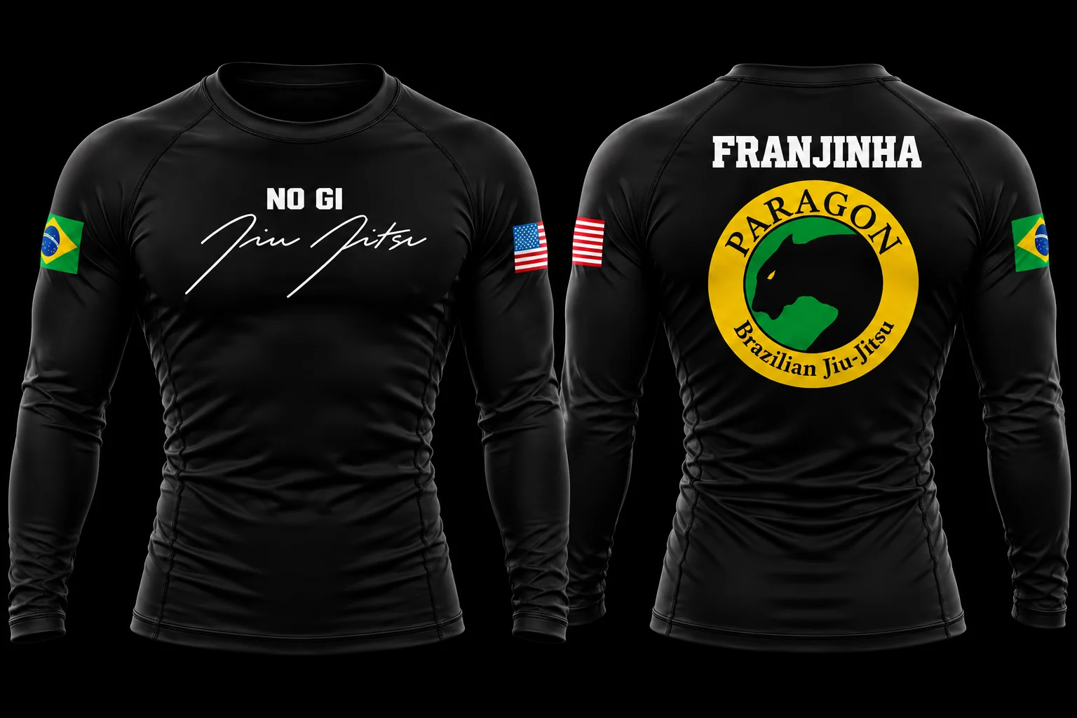 Adult Custom Long Sleeve Rash Guard